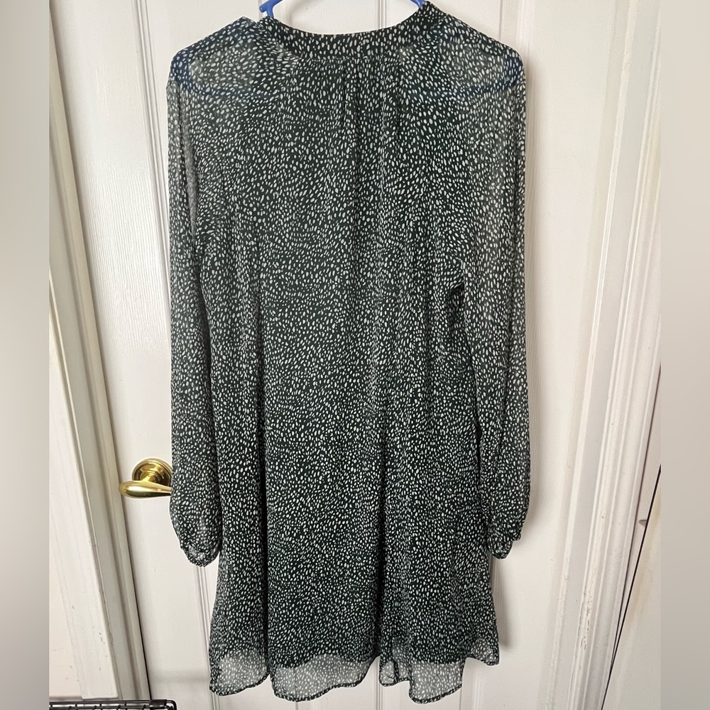 Joie limited edition balloon sleeve arctic animal spot dress, size S - Picture 10 of 10